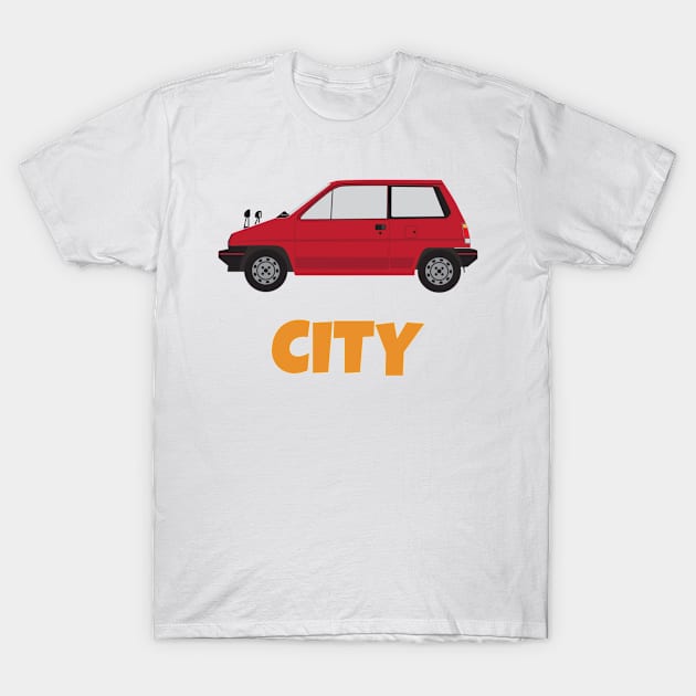 Classic Vintage City Car JDM T-Shirt by vukojev-alex